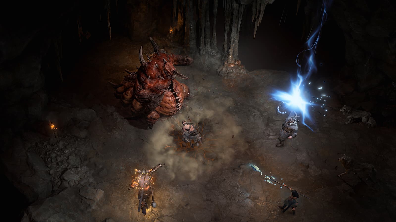 Diablo 4 Spieler stellen sich Duriel Prime Evil