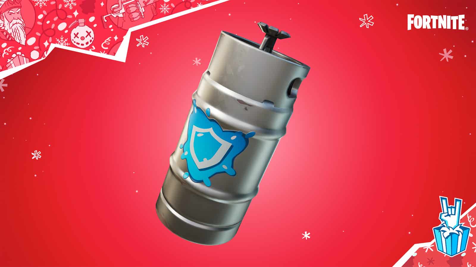 Ein Schildsprinkler in Fortnite Kapitel 3