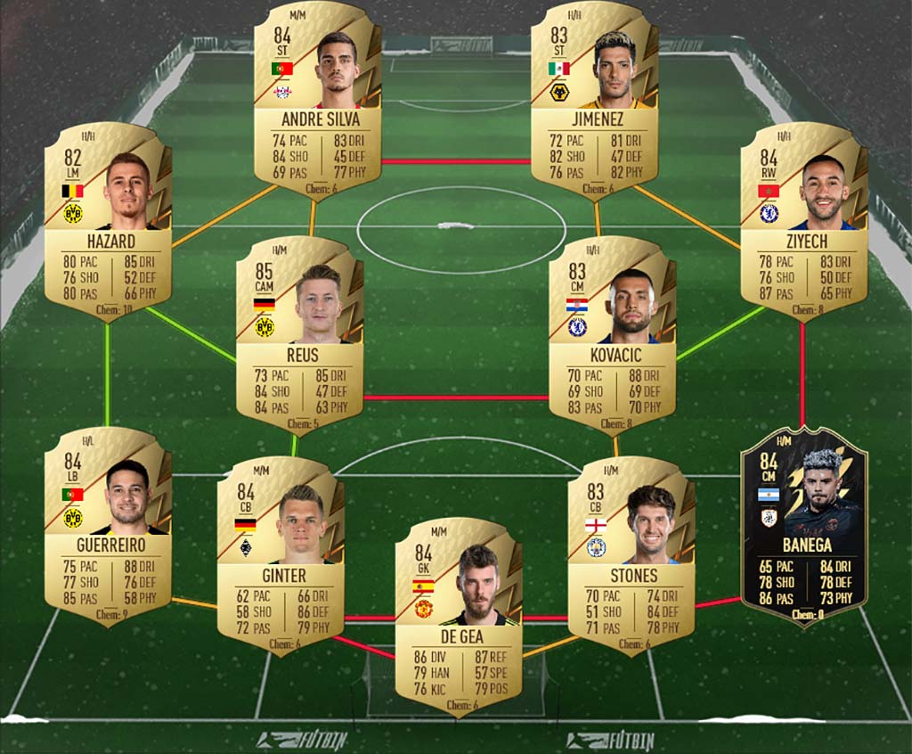 FIFA 22 Benrahma SBC-Lösung