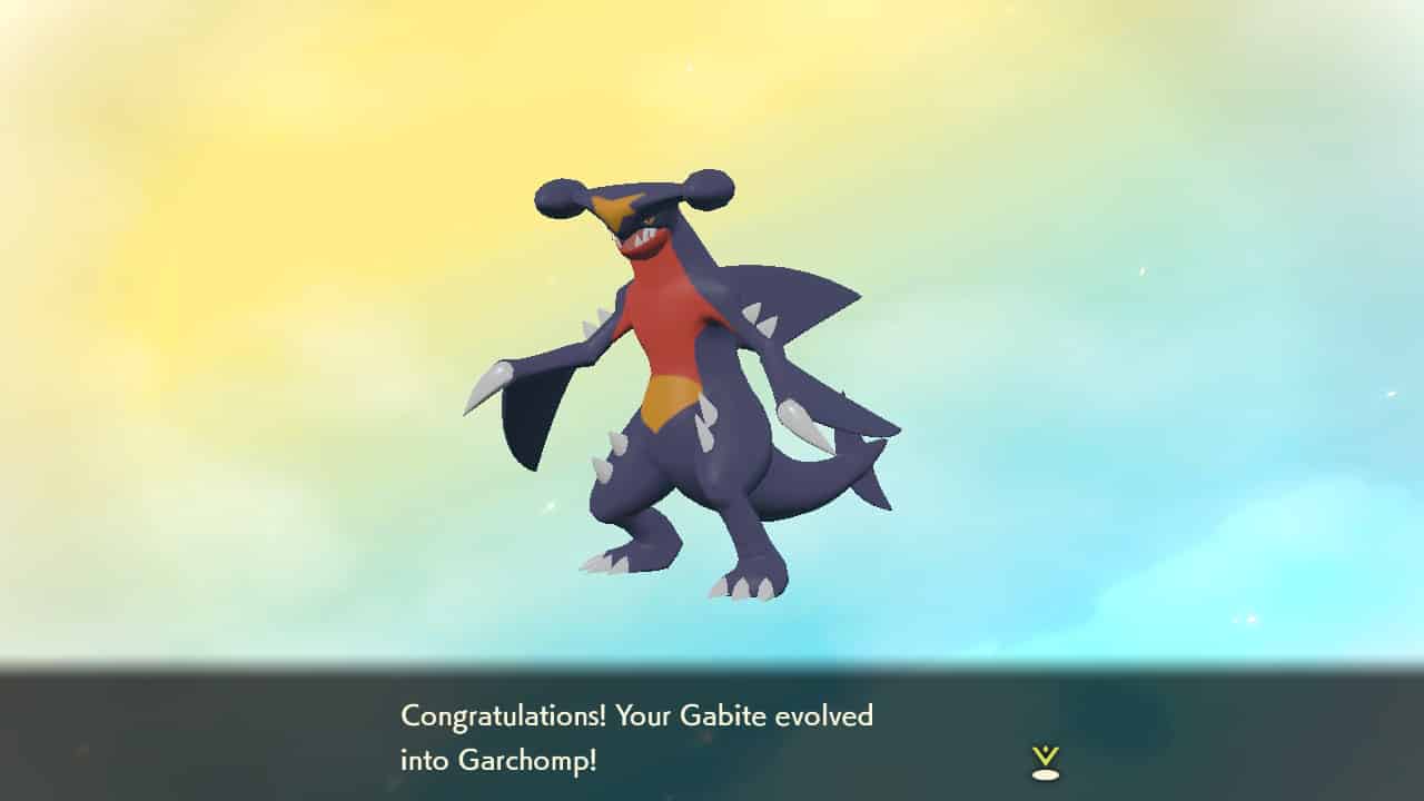 Pokémon Legends Arceus Garchomp Evolutionssequenz