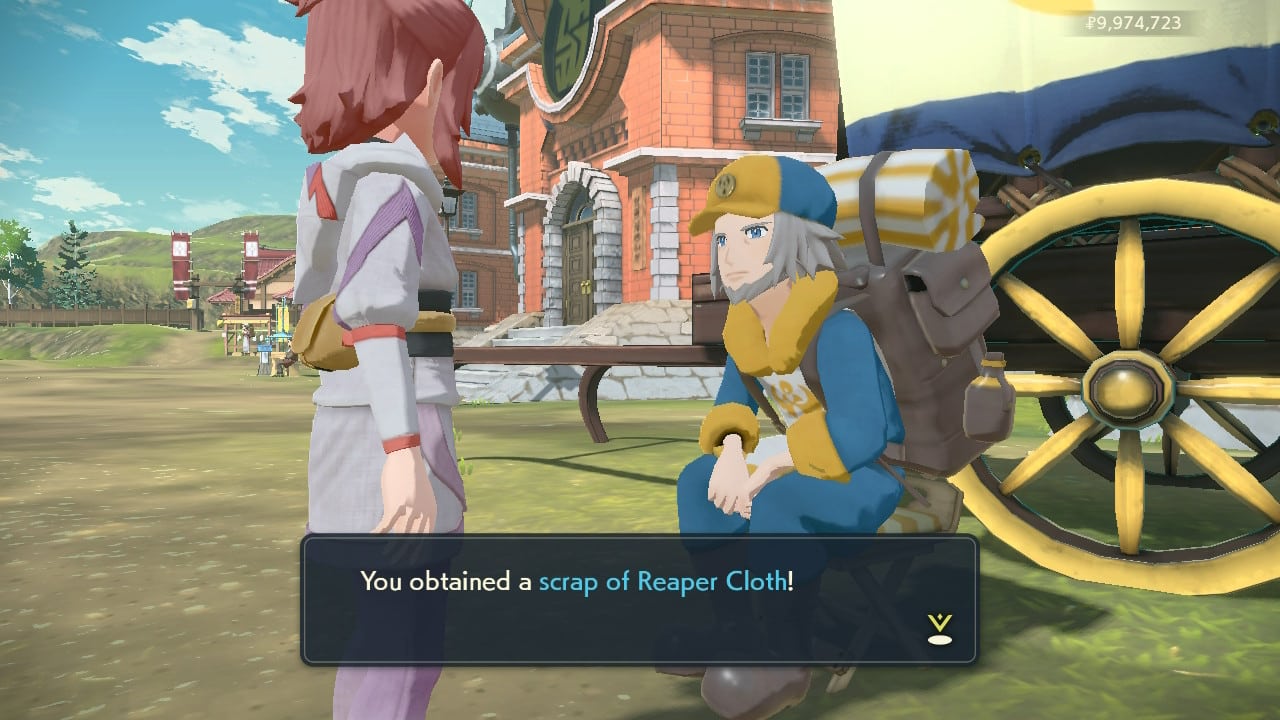 Pokémon Legends Arceus Ginko Guild Cart Screenshot.