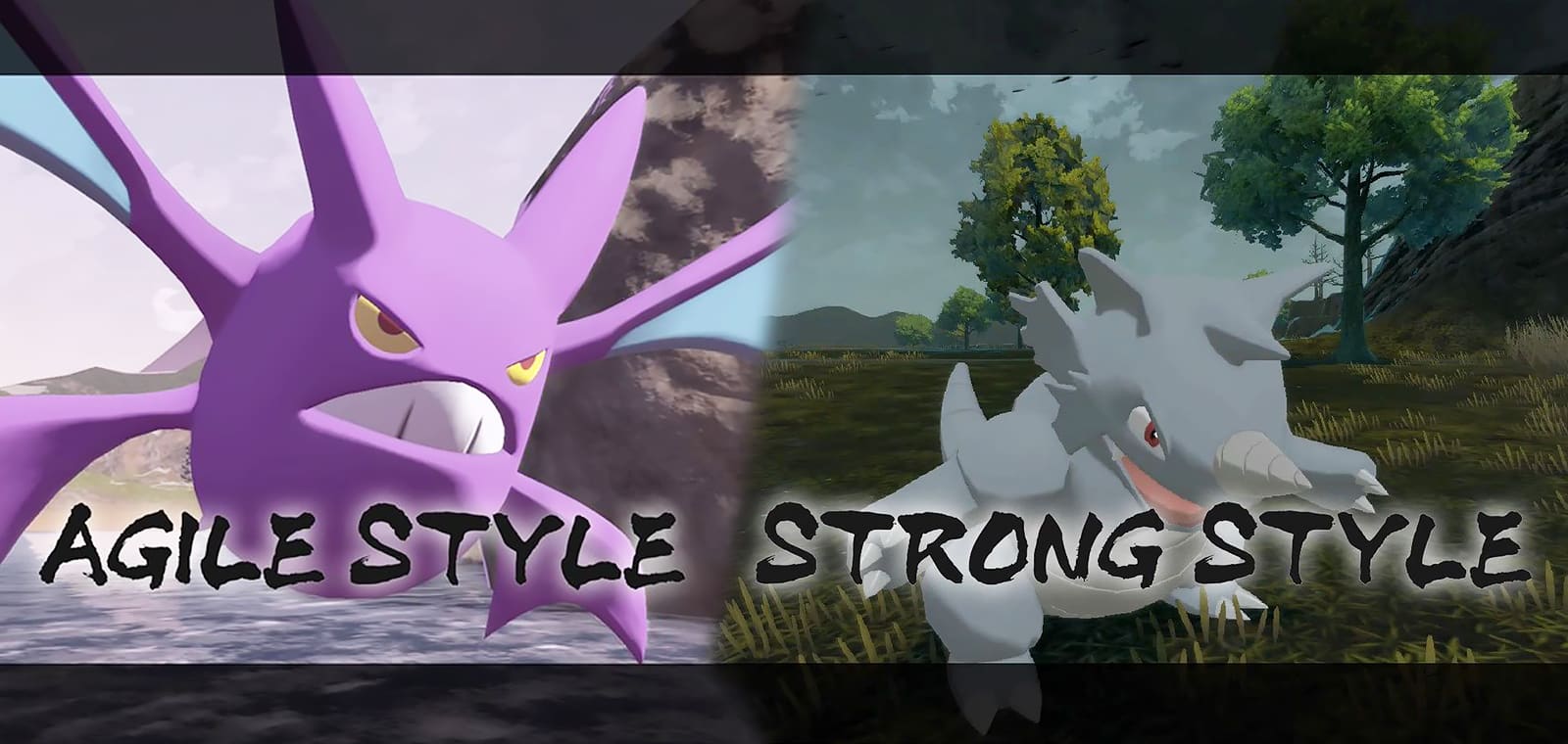 Pokémon Legends Arceus Agile & Strong Style Crobat-Szene