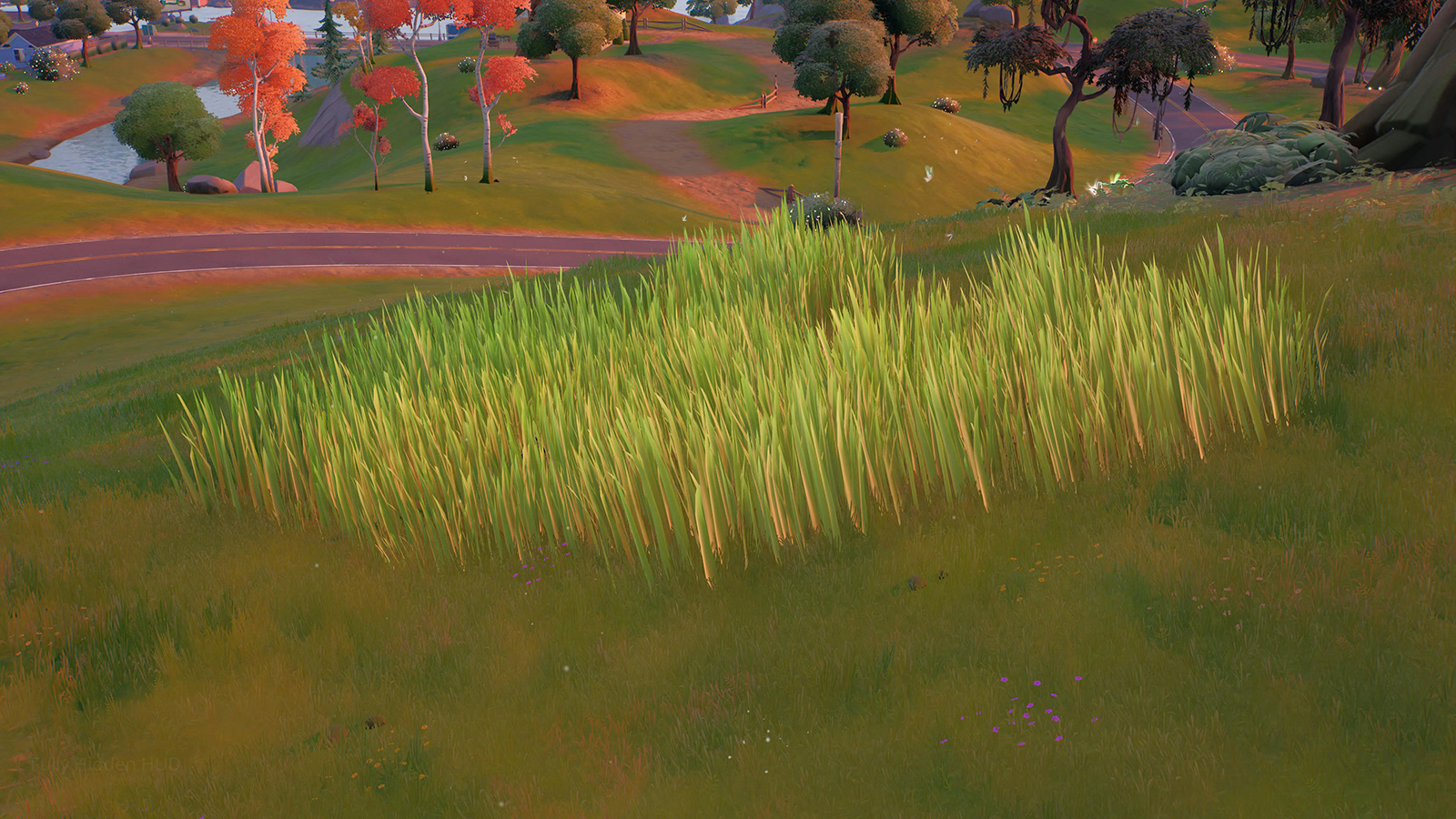 Ein Screenshot der Tall Grass-Standorte in Fortnite Kapitel 3