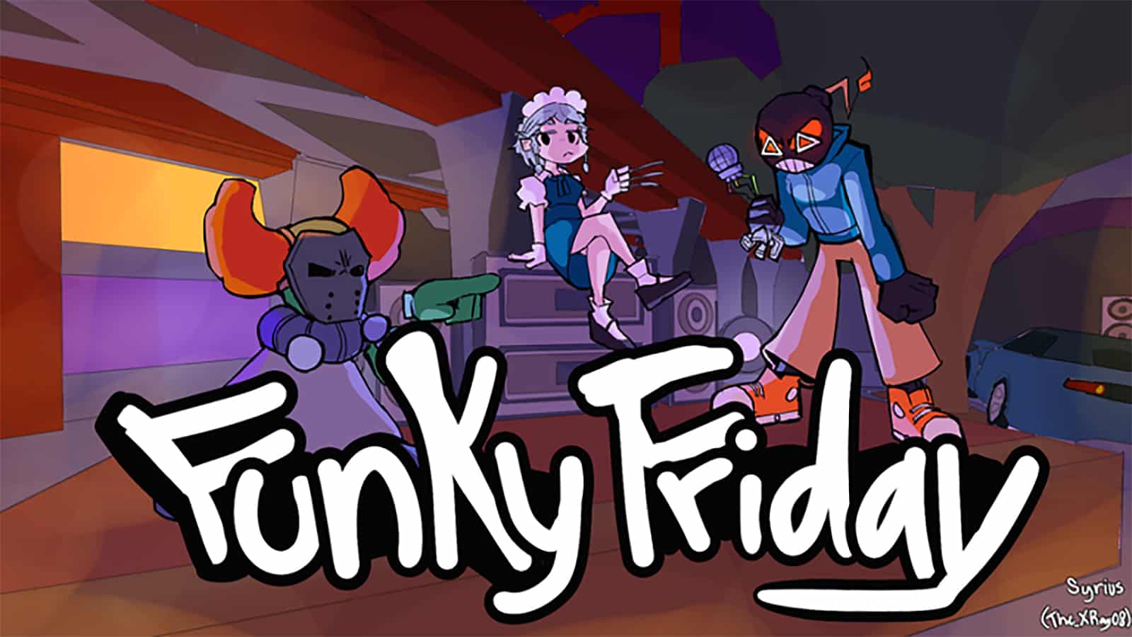 Artwork für das Funky Friday Roblox-Spiel