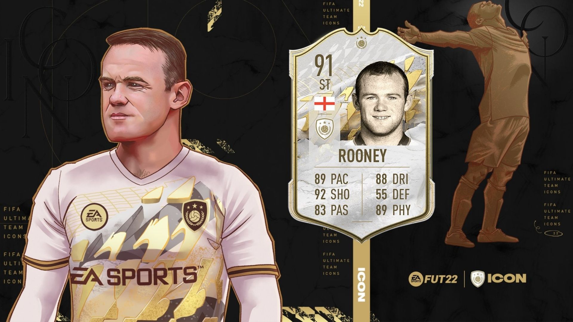 Wayne Rooney Mitte Symbol