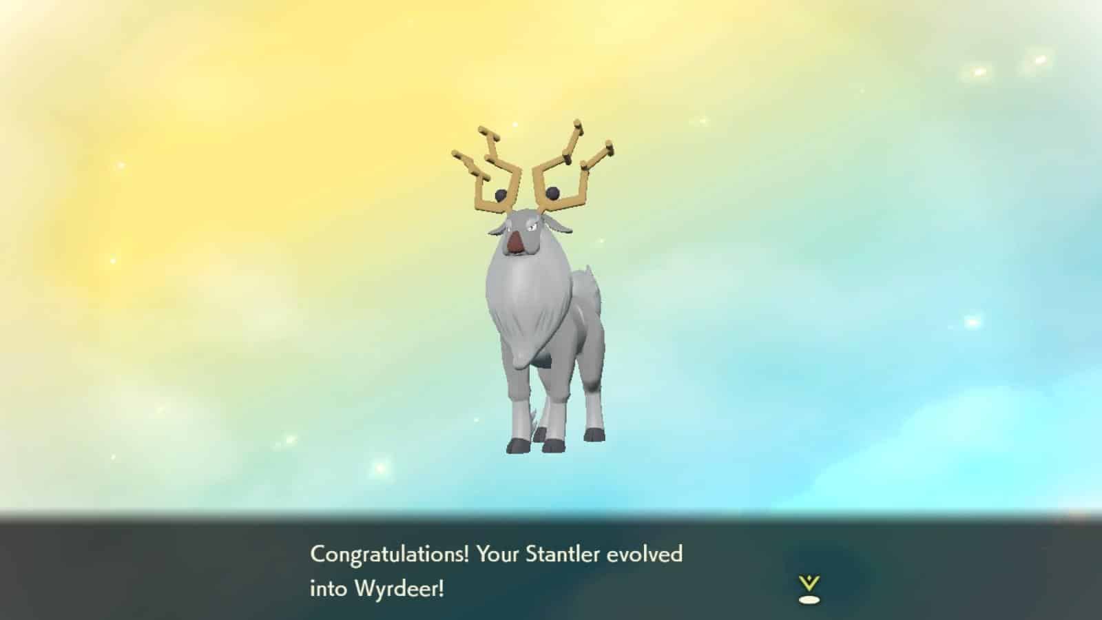 Wyrdeer Evolution in Pokémon Legends Arceus