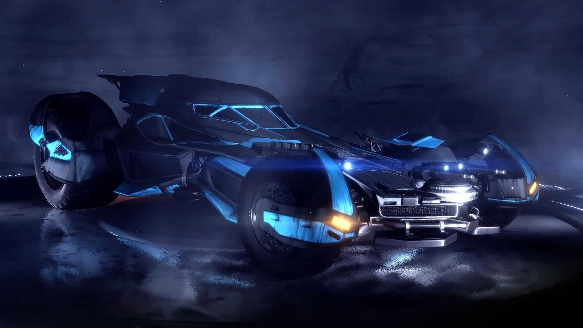 batmobile rakete liga auto