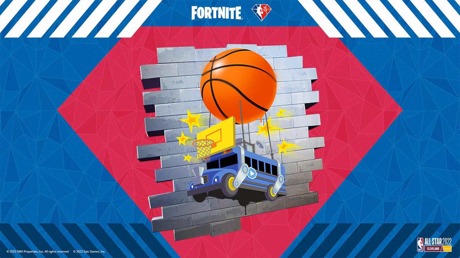 Der High Hoops Spray in Fortnite NBA 75 All-Star Quests