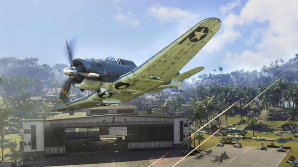 Warzone-Flugzeuge Gameplay