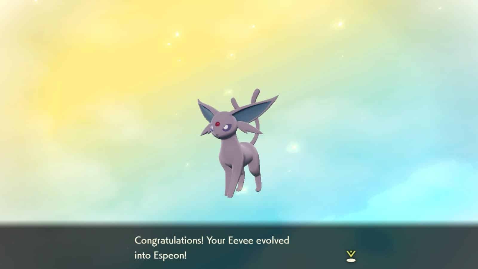 espeon entwickelt sich in pokemon legends arceus