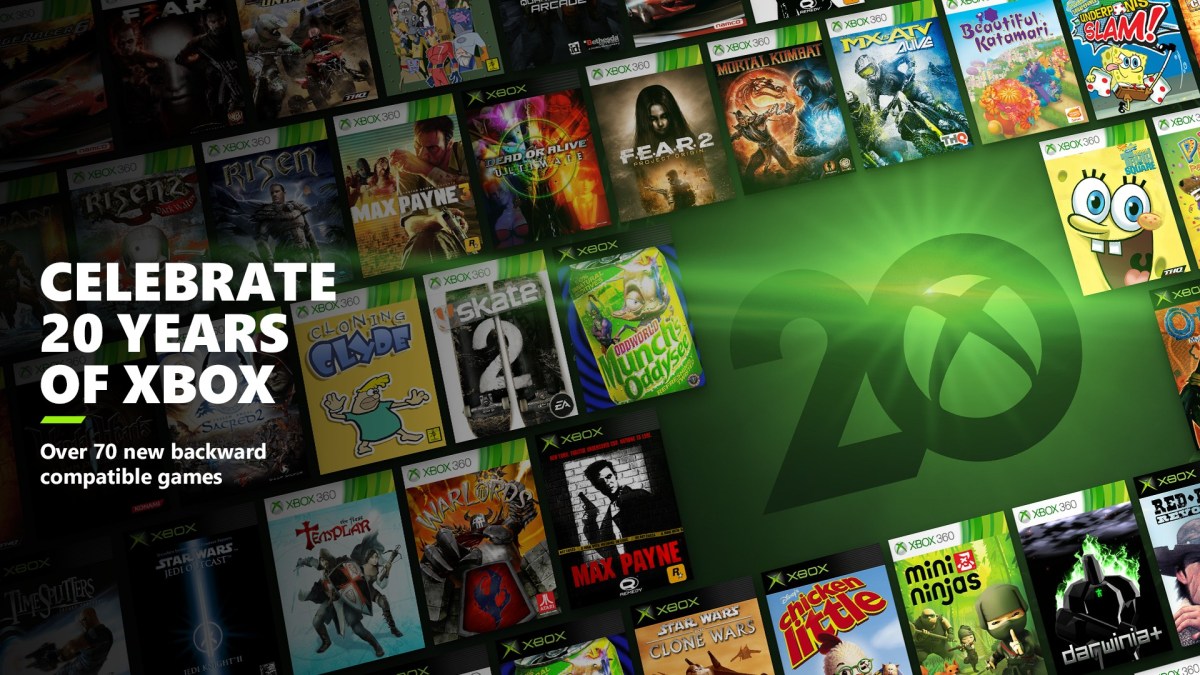 Poster für Xbox-Rückwärtsunterstützung
