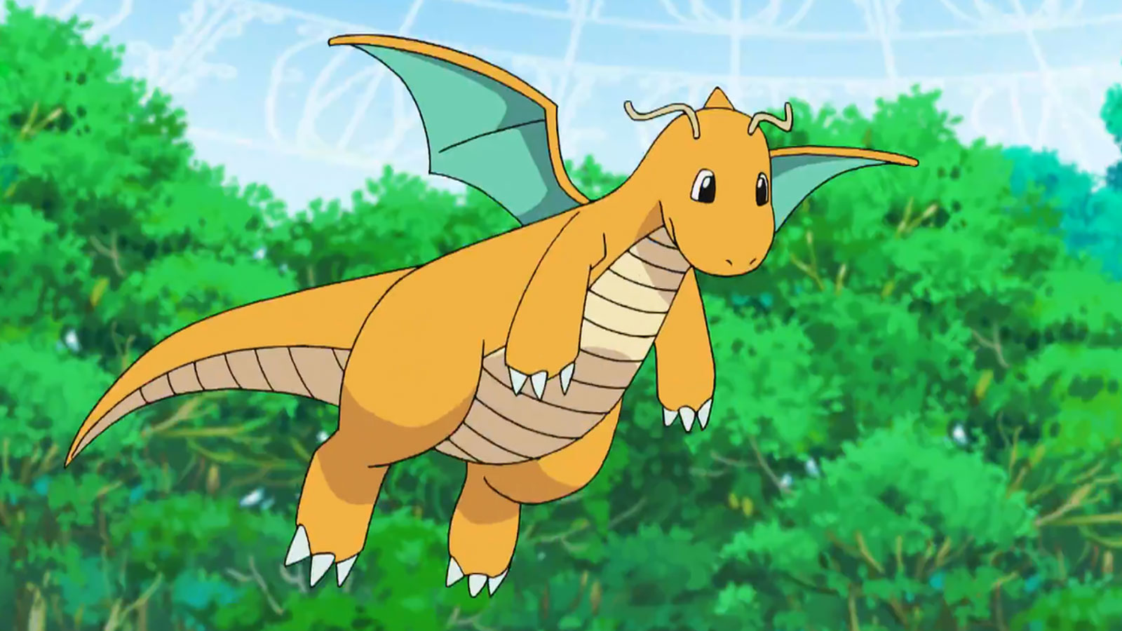 das Drachen-Pokémon Dragonite