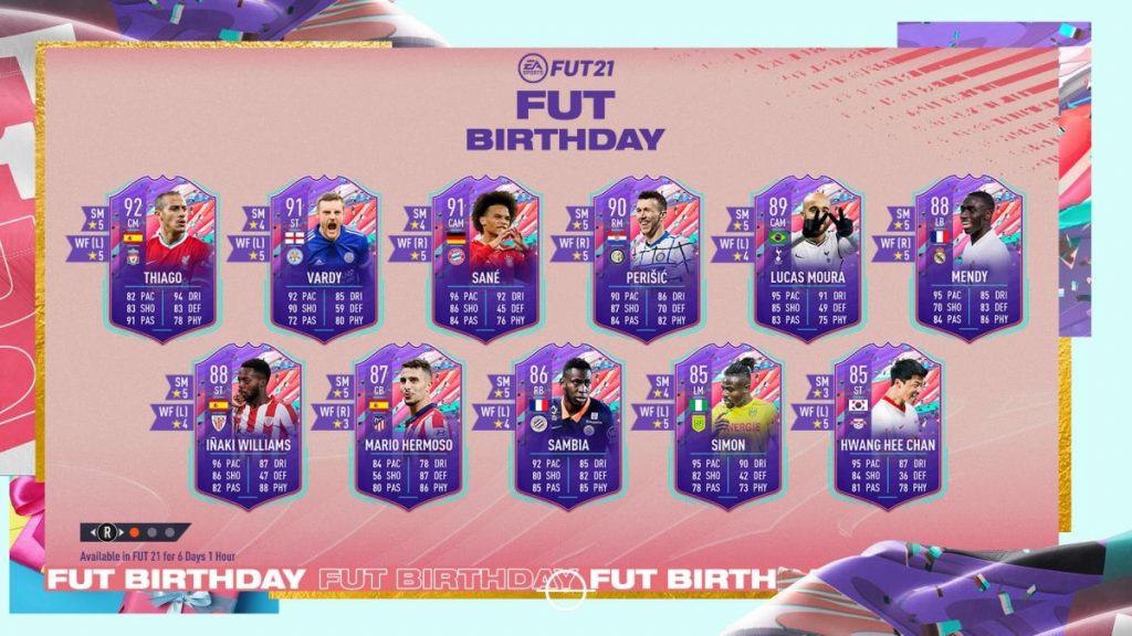 FIFA 21 FUT Geburtstag 21