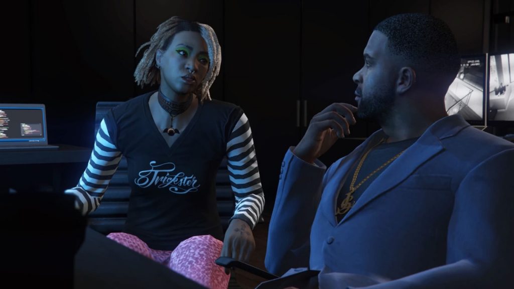 Imani und Franklin in GTA Online