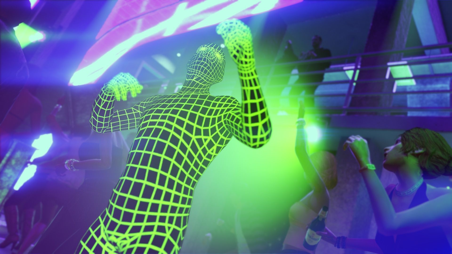 gta online spieler tanzen im nachtclub