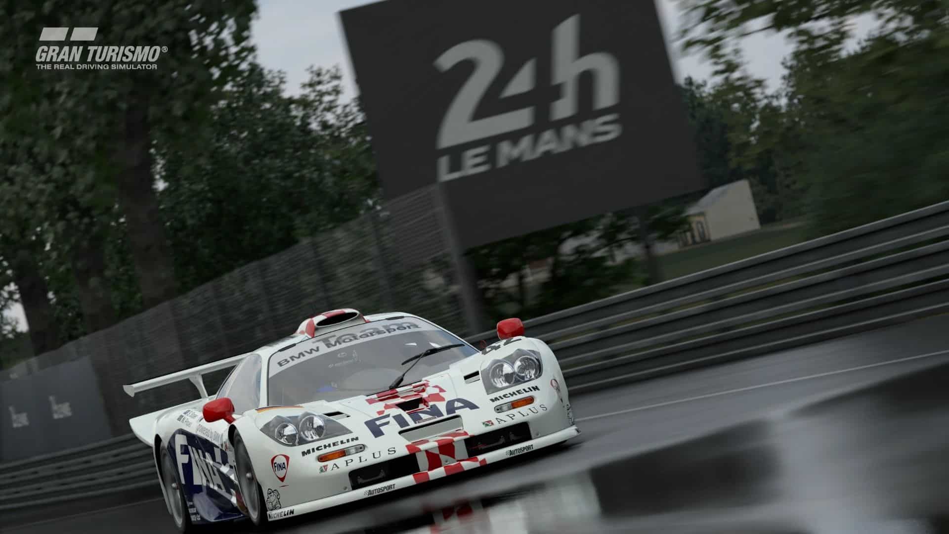 Screenshot vom 24. Rennen von Le Mans in GT7