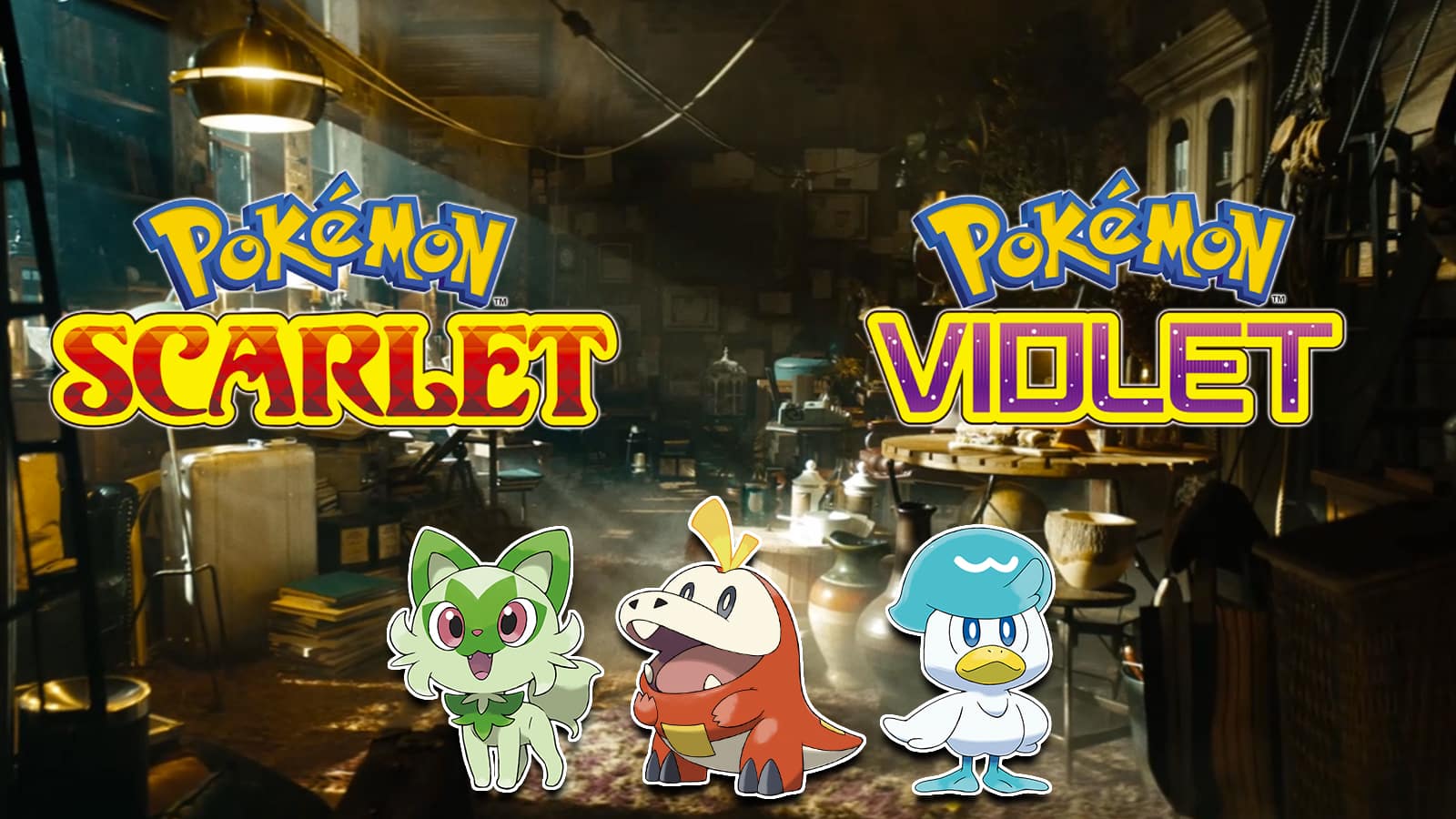 Pokémon Scarlet & Violet Gen 9 Starter Wallpaper Werbe-Screenshot.