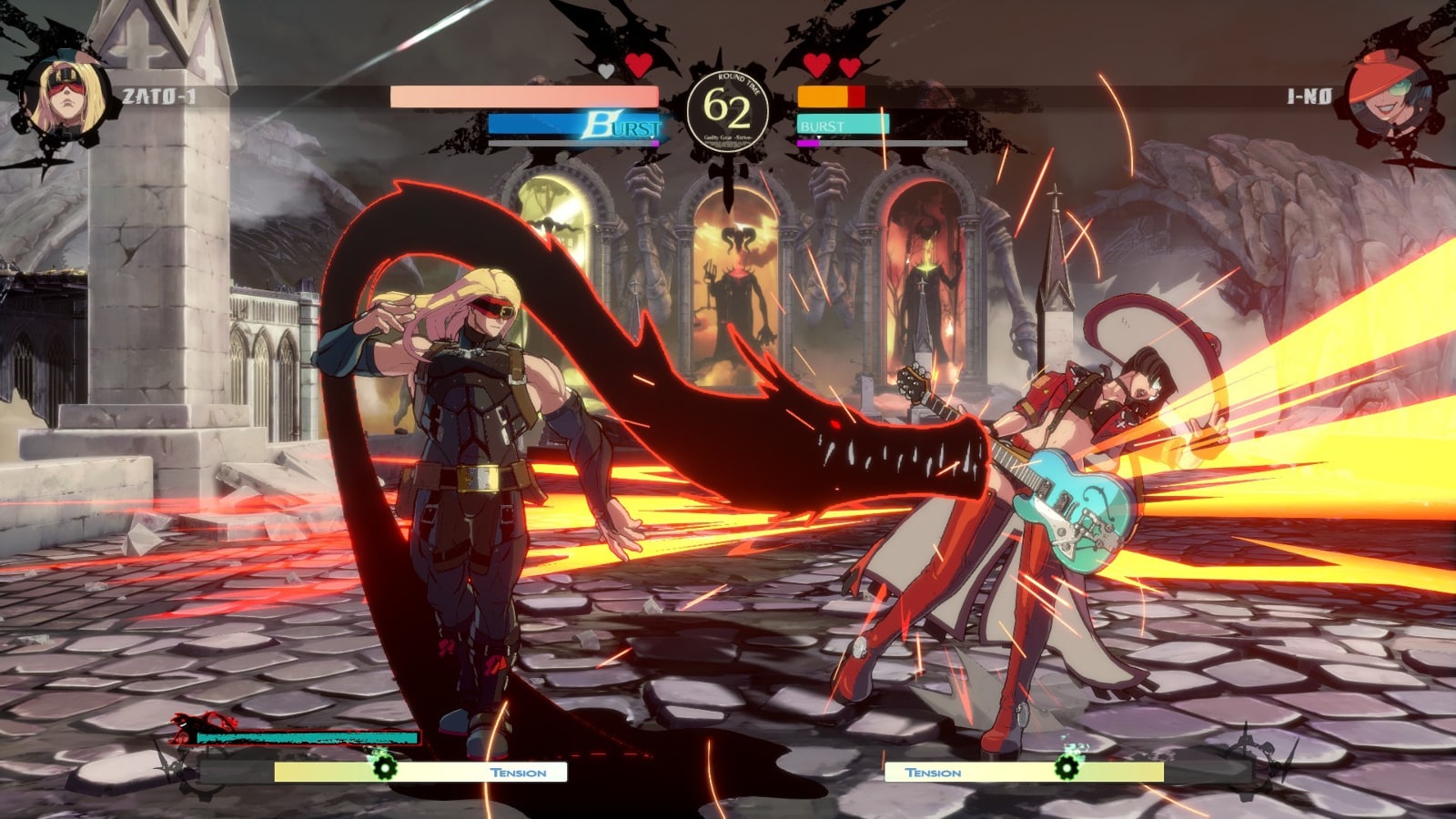 Guilty Gear Streben-Gameplay