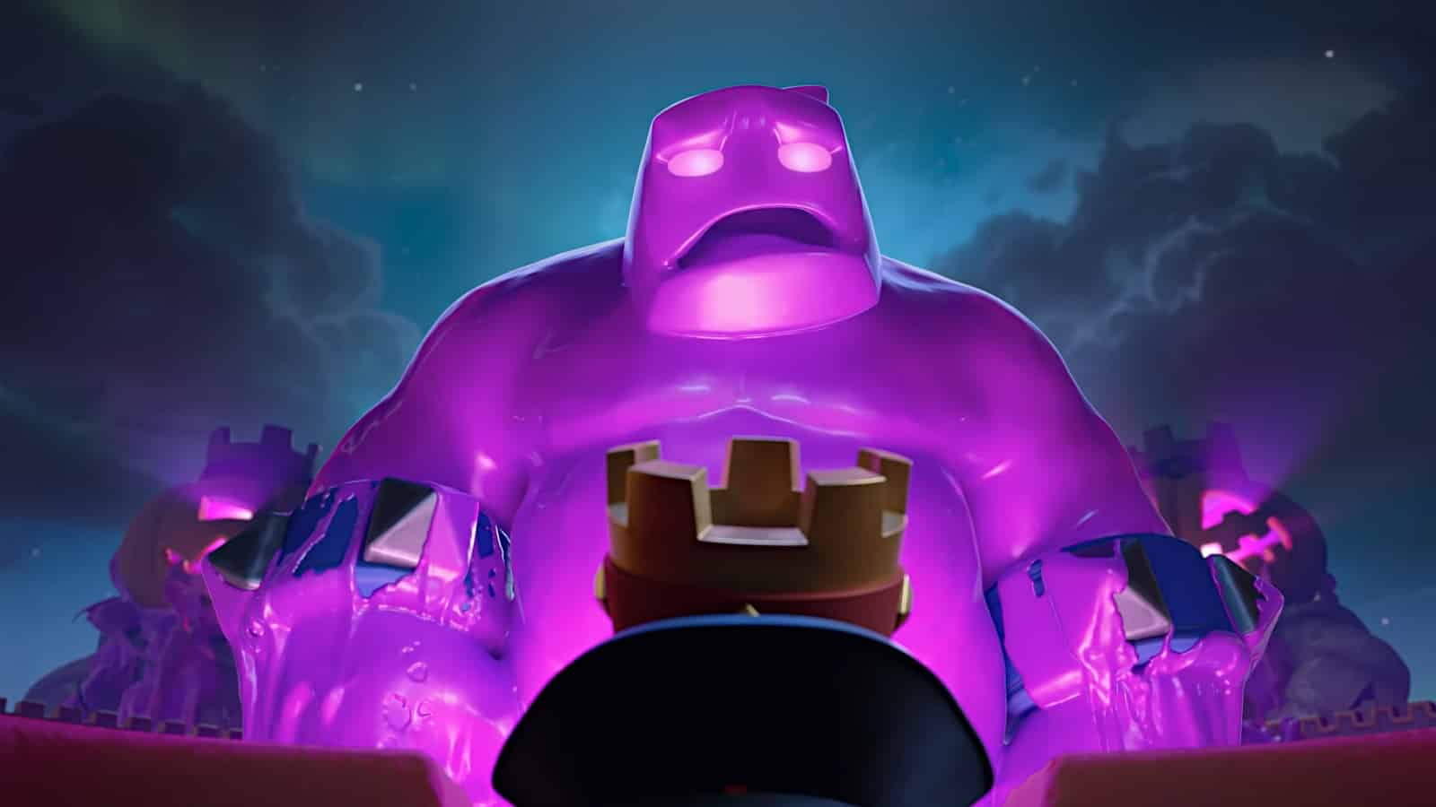 Cover-Art für den Elixier-Golem in Clash Royale