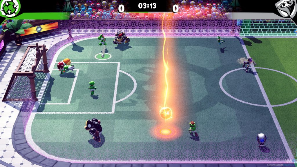 Mario Strikers Battle League-Gameplay