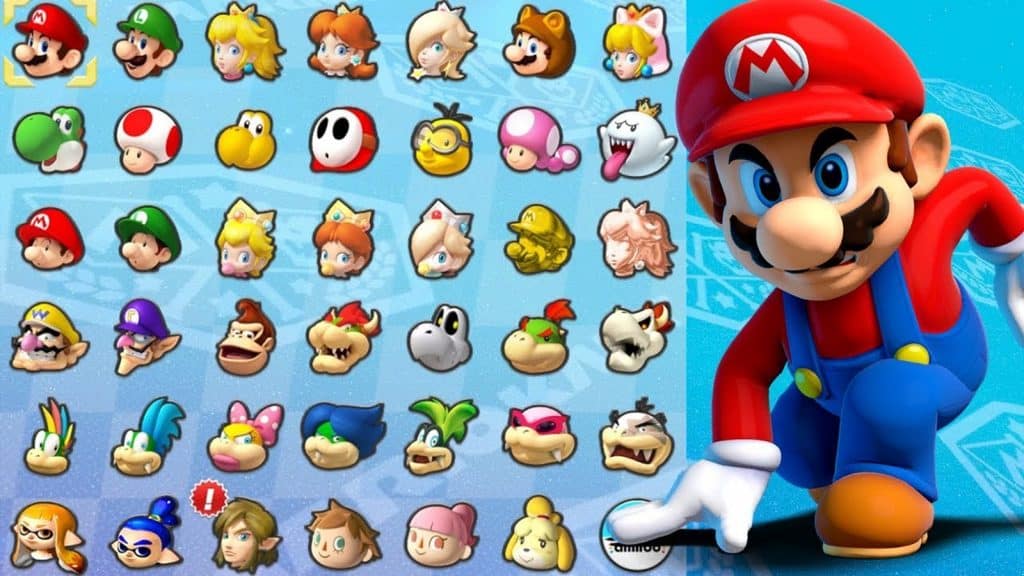 Alle verfügbaren Charaktere in Mario Kart 8 Deluxe