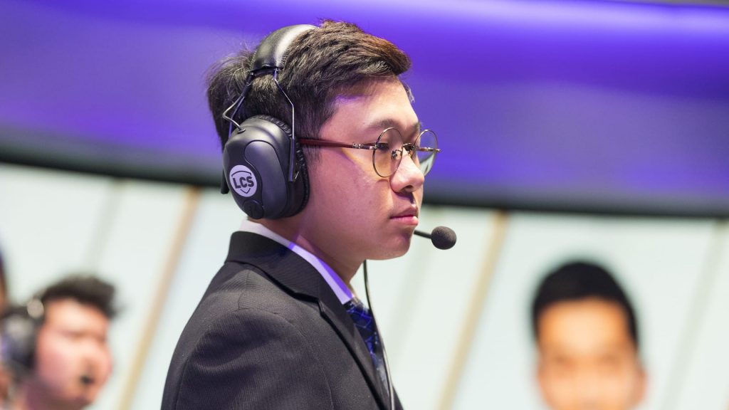 Peter Zhang coacht TSM in LCS