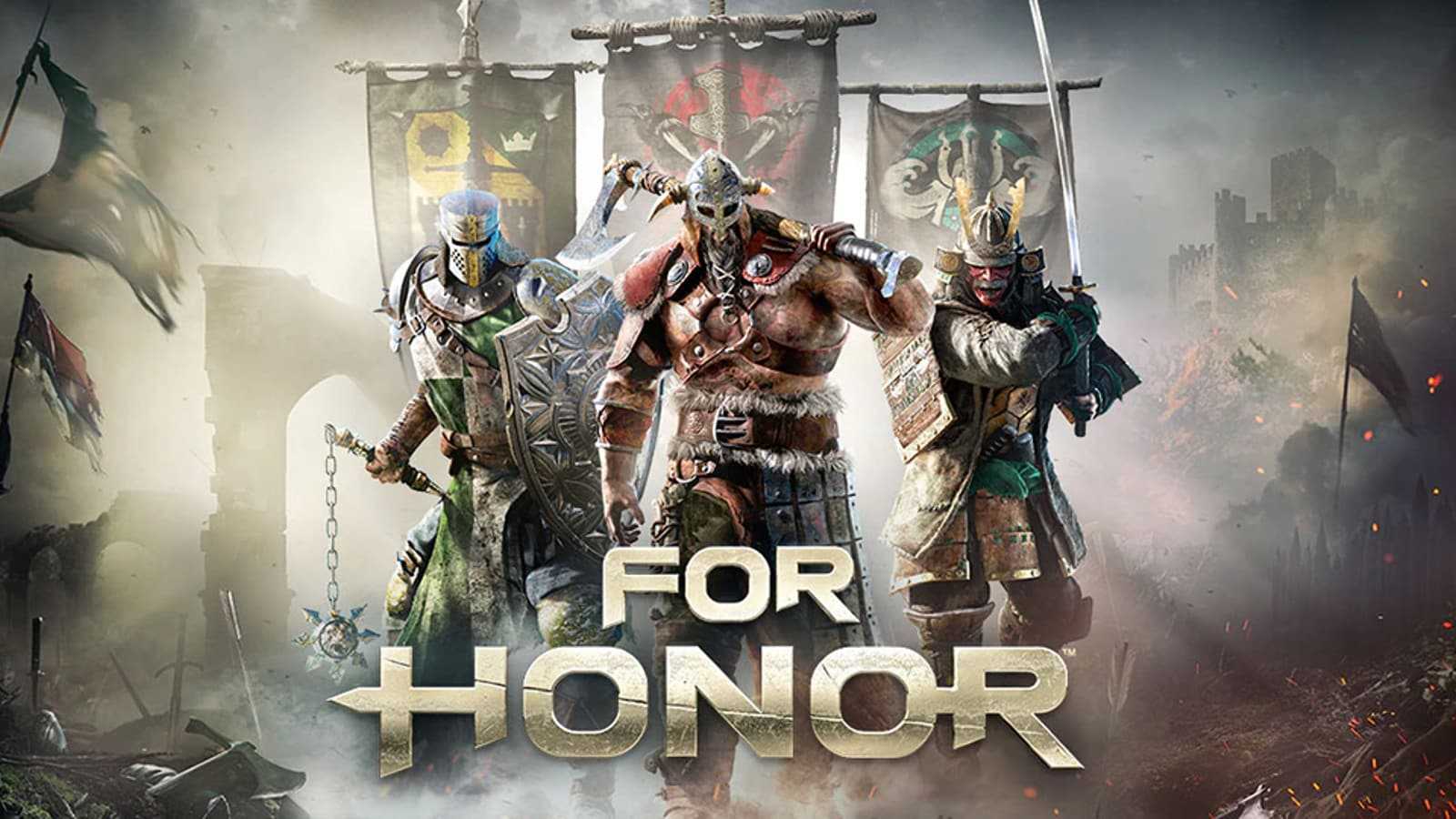 Plattformübergreifendes For Honor-Banner