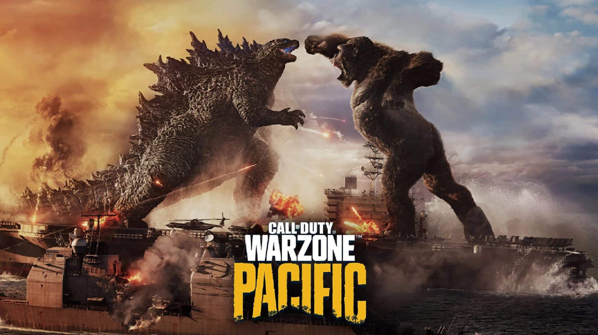 Warzone Pacific Godzilla gegen Kong