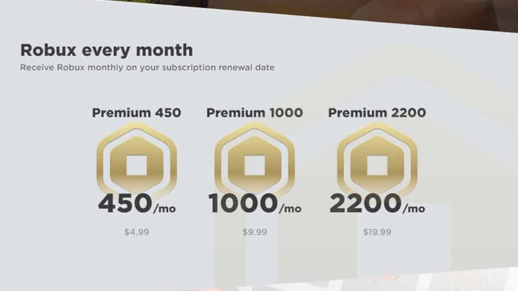 Roblox Premium belohnt Spieler jeden Monat mit Spielwährung