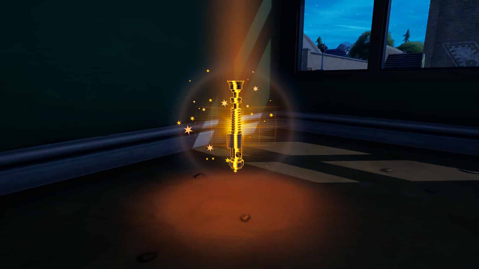 Ein Lichtschwert-Standort in Fortnite Kapitel 3