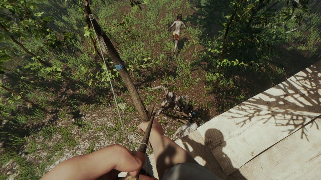 ein In-Game-Screenshot von The Forest
