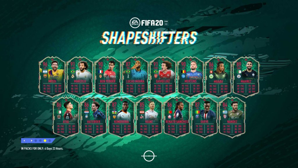 Shapeshifters-Team in der FIFA