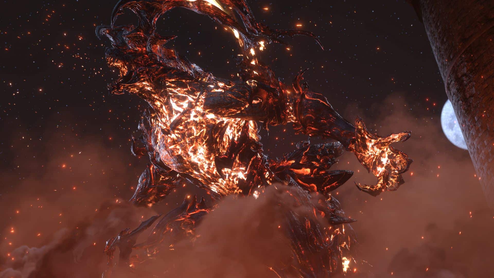 ifrit brüllt in final fantasy 16