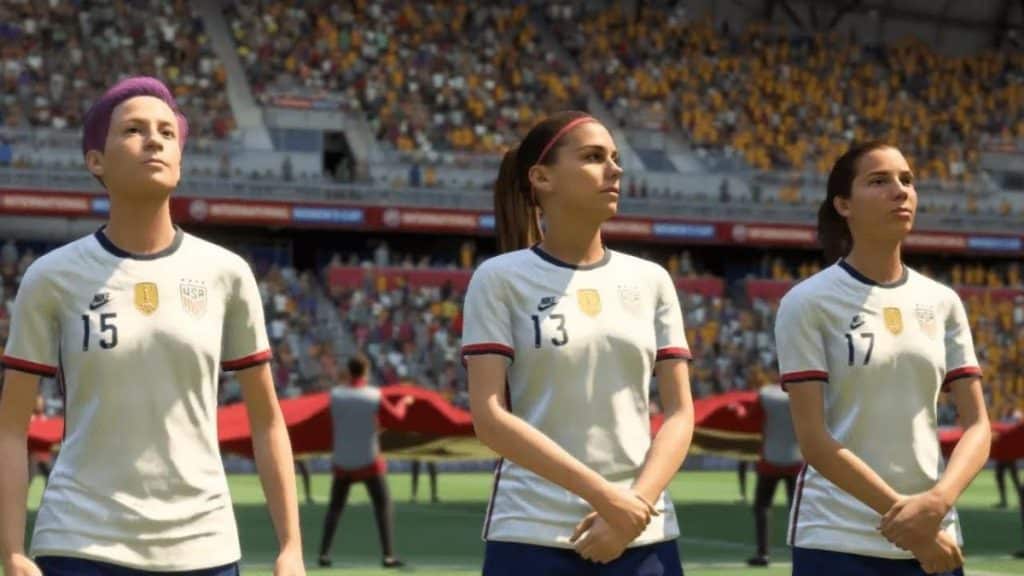 US-Frauen-Nationalmannschaft in FIFA 22