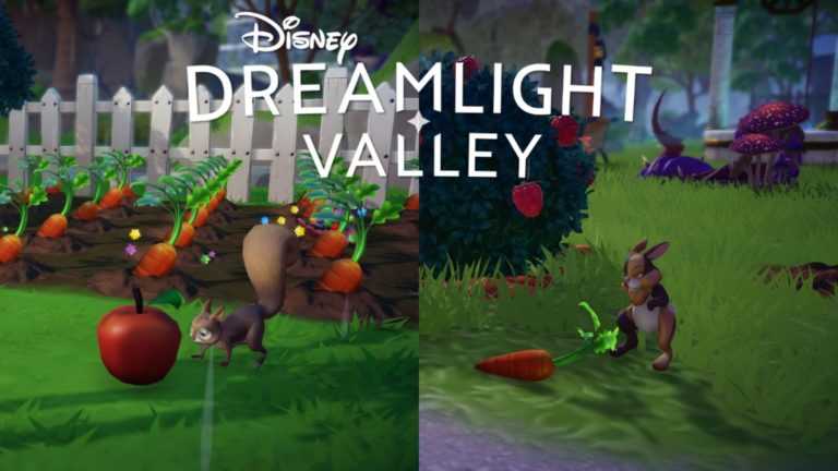 Disney Dreamlight Valley Wie man Tiere und ihre Lieblingsspeisen füttert