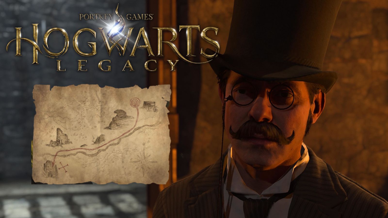 Hogwarts Legacy Rowland Oakes Standort Auf Der Karte Und