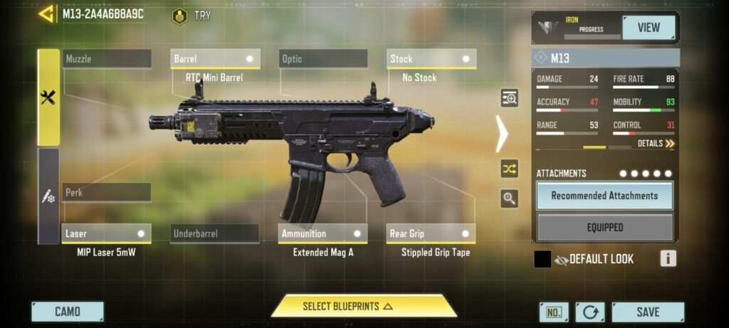 Bestes M13-Loadout im Mehrspielermodus von COD Mobile