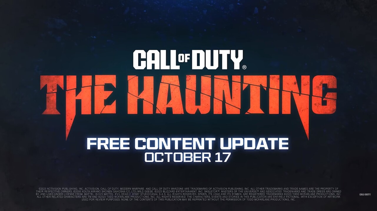 The Haunting Event von Call of Duty soll am 17. Oktober erscheinen