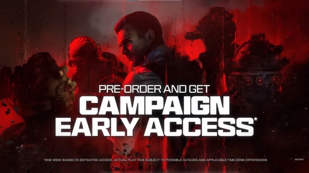 Der Early Access der Kampagne beginnt am 2. November