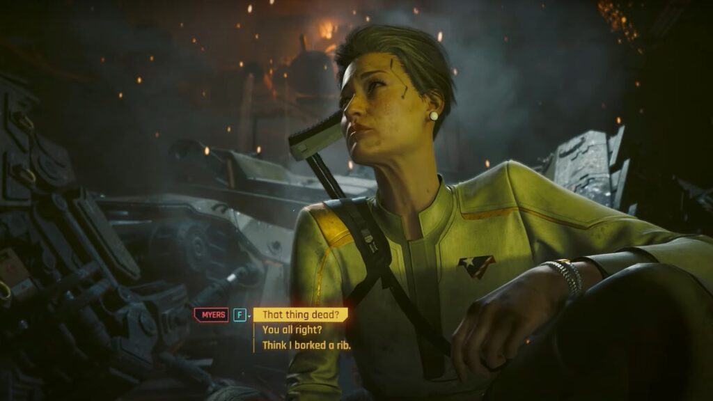 Präsident Myers in Cyberpunk 2077 2.0 