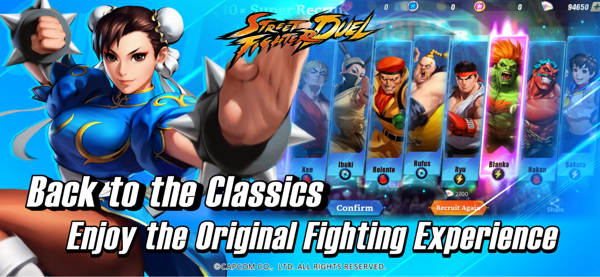 Fordern Sie die kostenlosen Belohnungen mit den unten aufgeführten Street Fighter Duel-Codes an 