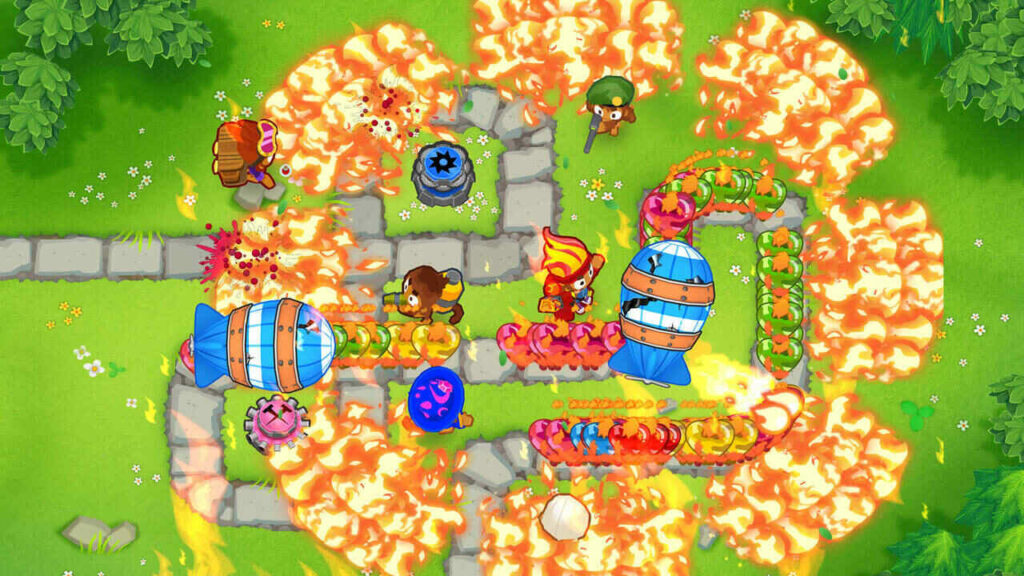 D-Tier-Helden und Affen in Bloons TD 6 