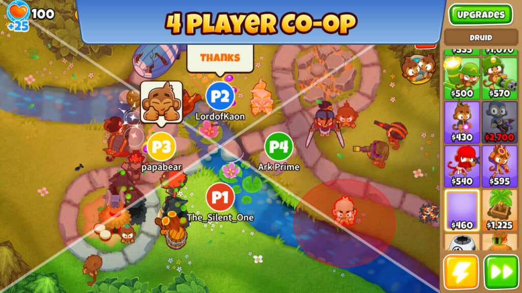 C-Tier-Helden und Affen in Bloons TD 6 