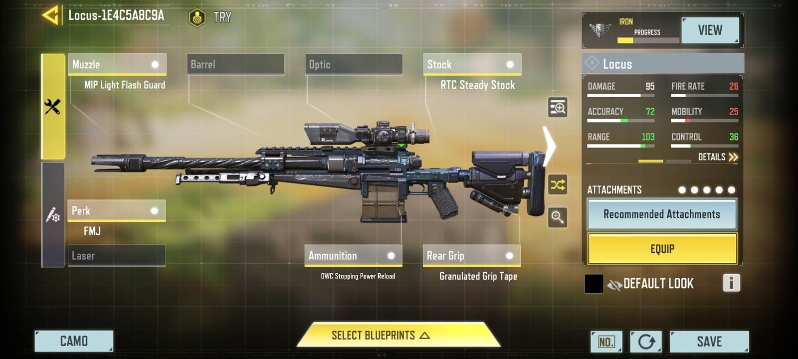 Bestes Locus-Loadout in COD Mobile in Battle Royale 