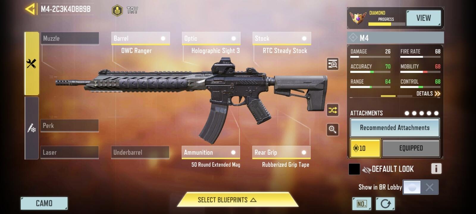 Bestes M4-Loadout in COD Mobiles BR