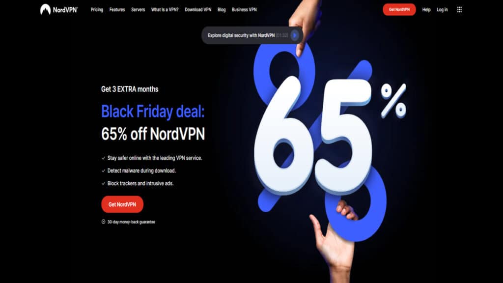 Laden Sie eine seriöse VPN-App wie NordVPN herunter 
