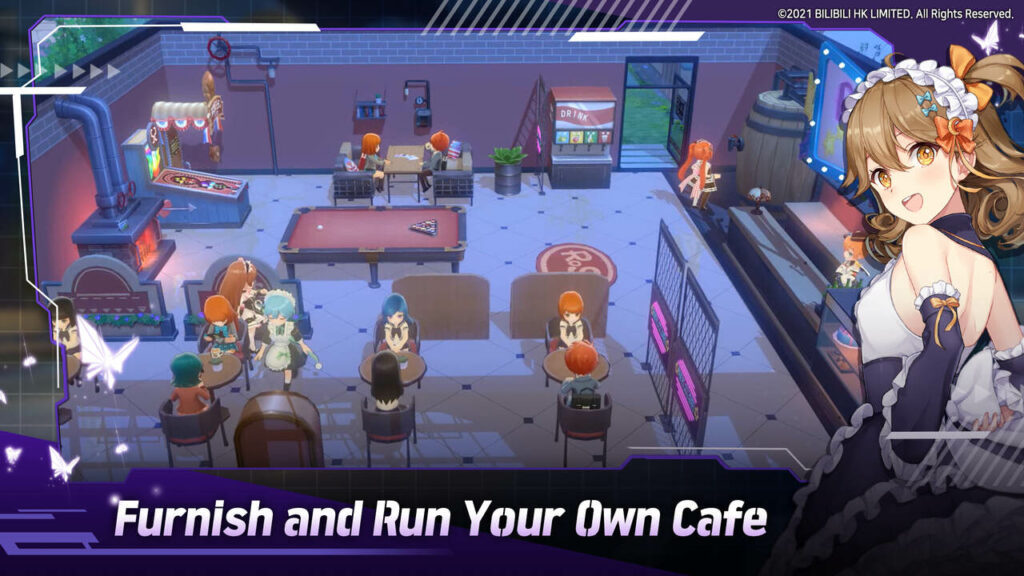 D-Tier-Charaktere in Girl Cafe Gun
