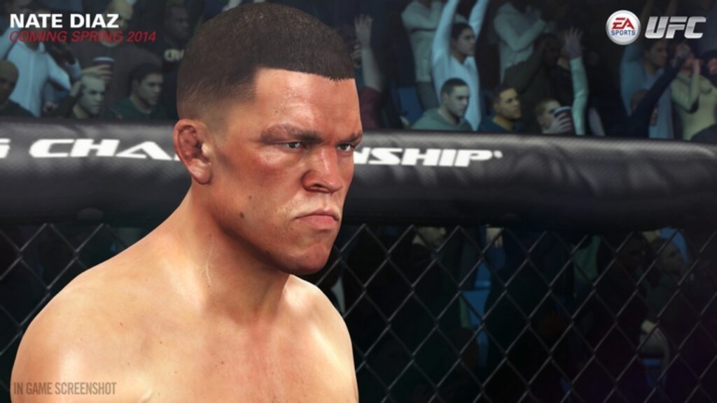 Der bei den Fans beliebte UFC-Superstar Nate Diaz 