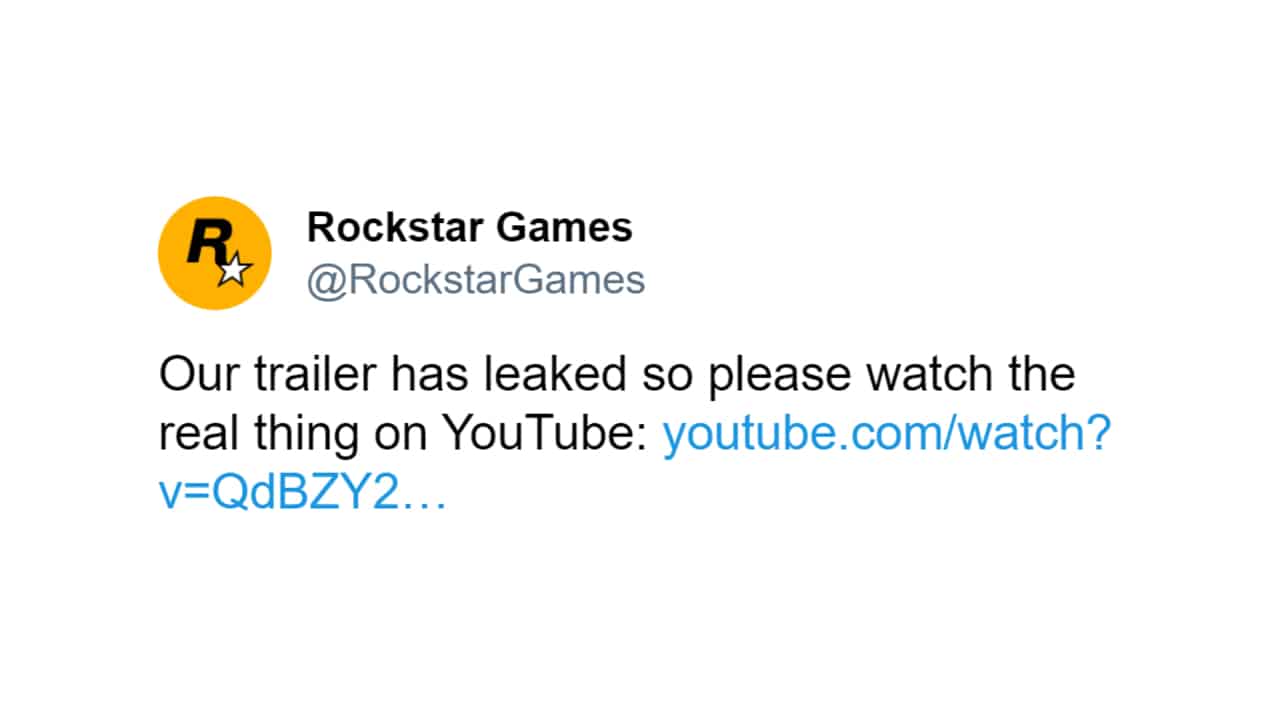 Rockstar Games veröffentlicht den ersten GTA 6-Trailer vorzeitig