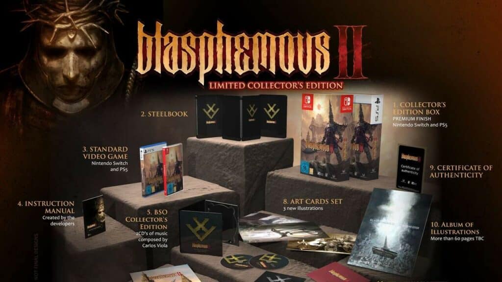 SelectaPlay enthüllt spezielle Inhalte für die Blasphemous 2 Collector's Edition